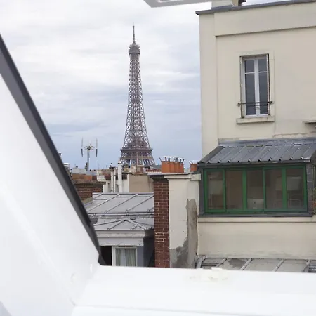 Ferienwohnung Eiffel Tower - Passy Paris Exterior foto